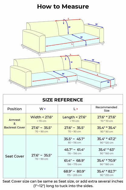 Waterproof Thick Fuzzy Faux Sherpa Fleece Non-Slip Couch Cover Protector - Ultimate Comfort and Durability