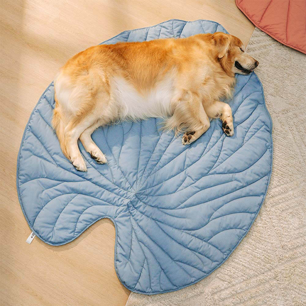 Versatile Leaf-Inspired Pet Mat